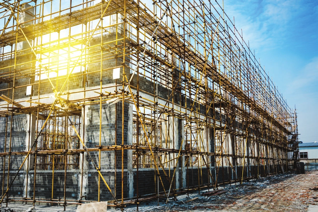 Representative building construction illustration